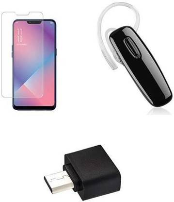 Mudshi Screen Protector Accessory Combo for Oppo R15 Neo