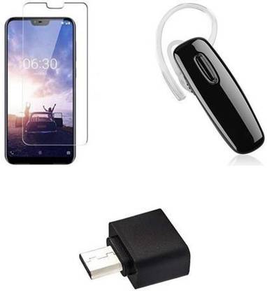 Mudshi Screen Protector Accessory Combo for Oppo A5 Pack of 1