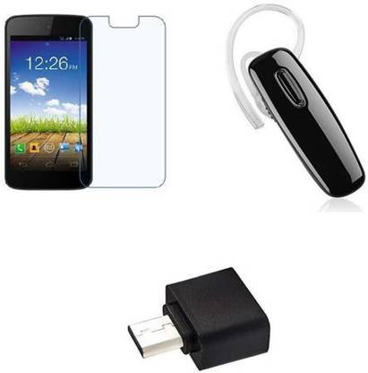 Mudshi Screen Protector Accessory Combo for Micromax Canvas A1