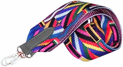 DI GRAZIA Multipurpose Rainbow Broad Sling Strap Cross Body Belt Strap