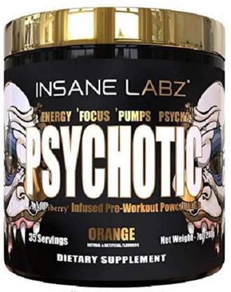 insane labz PSYCHOTIC GOLD ORANGE