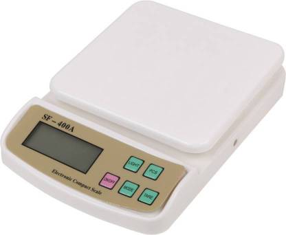 Zeom Multi-Purpose Kitchen Weighing Scale, SF-400A Weighing Scale  (white) Weighing Scale