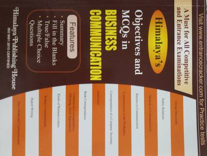 HIMALAYA'S OBJECTIVES AND MCQS IN BUSINESS COMMUNICATION