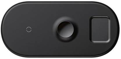 Baseus 3in1 Fast Wireless Charging Pad For Apple Iphone And Other Wireless Phone & Airpod 1/2 & Iwatch series 2,3,4,5 Charging Pad