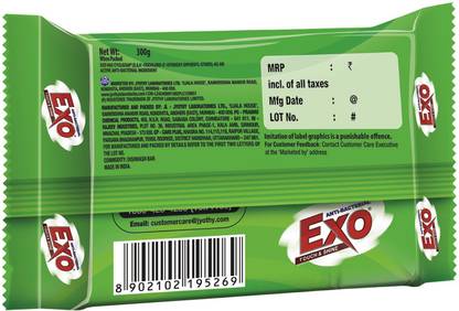 Exo Touch and Shine Ginger Twist Dishwash Bar