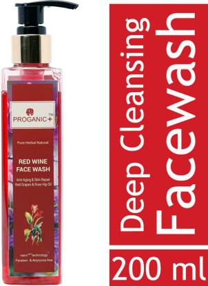 proganic+ Natural Anti Aging Fairness & Skin whitening Luxury  Face Wash