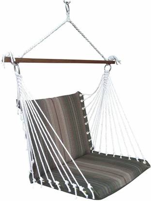 OAK N' OAK Comfortable Relaxing Hanging Chair Cotton Small Swing