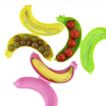 WOMS Original Banana House Food Storage 3 Containers Lunch Box  (250 L) 3 Containers Lunch Box