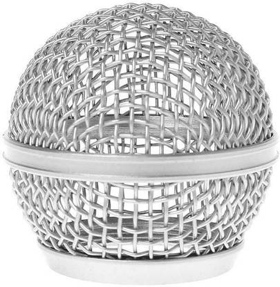 Divinext Replacement Ball Head Mesh Microphone Grille Fits For Shure SM 58 / BETA 58 / RX 68 Series Ball-shaped Dynamic Microphones