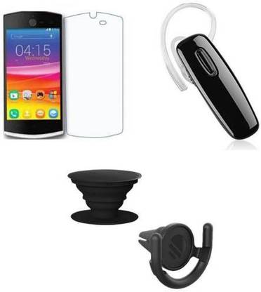 Mudshi Screen Protector Accessory Combo for Micromax Canvas Selfie A255