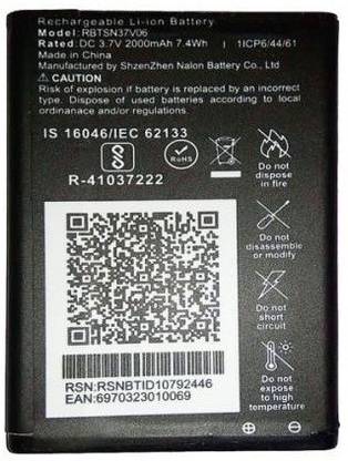 The original Mobile Battery For  Jio Phone F30C, F90M