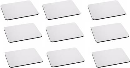 HP White Mouse Pad Pack of 9 Mousepad