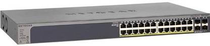 NETGEAR GS728TP Network Switch 24 Ports 100 Mbps Network Switch