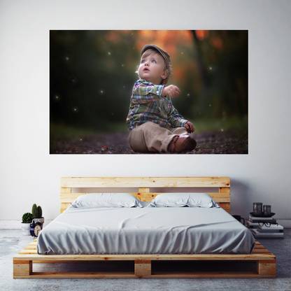 Cute Boy Wallpaper Wall Art Canvas Painting Paper Print