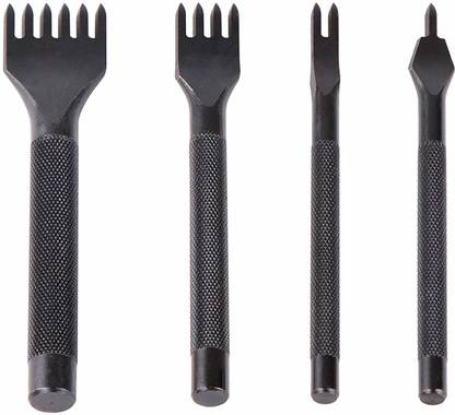 Futurekart Steel Leather Craft Diamond Chisel Stitching Hole Stitching Punch Hand Tool Kit