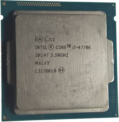 Intel Core i7 4770K 4th Generation 3.5 GHz LGA 1150 Socket 4 Cores Desktop Processor