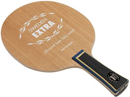 Yasaka Sweden Extra Table Tennis Blade- FL (Exclusive by TableTennis'R'Us Beige Table Tennis Blade