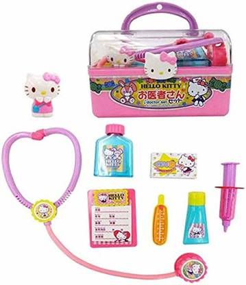HELLO KITTY Doctor Set with Case and Various Equipment