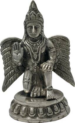 Shoppingrox Shoppingrox Ashtdhatu/Brass Garuda God Idol for Home Décor - 14 cms Small Decorative Showpiece  -  14 cm