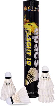 apacs AF 10 Feather Shuttle  - White