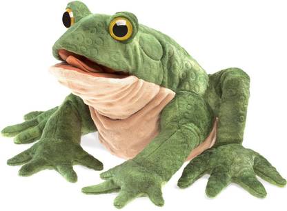 Folkmanis Toad Hand Puppet [Cat_6603]  - 15 cm