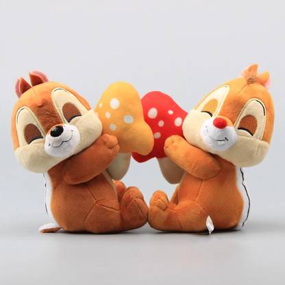 Toy Mela 2 pcs Chip and Dale Chipmunks Sof  - 20 cm