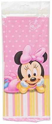 Minnie Mouse Plastic 4 Seater Printed Table Cover