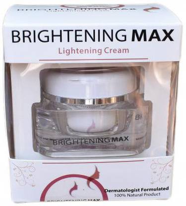 brightening max Skin whitening creams that work fast
