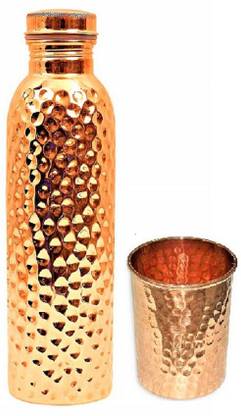 AKOSHA 1000 ml Copper Bottle