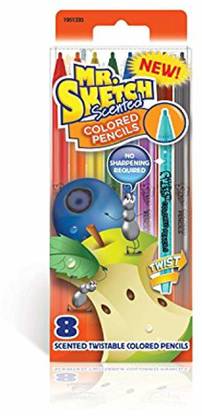Mr. Sketch Art Creation Round Shaped Color Pencils