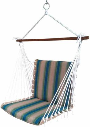 OAK N' OAK Comfortable Relaxing Hanging Chair Cotton Small Swing