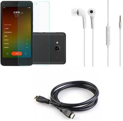 PHONICZ RETAILS Screen Protector Accessory Combo for Redmi 2 Prime