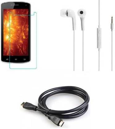 PHONICZ RETAILS Screen Protector Accessory Combo for Intex Cloud Fame