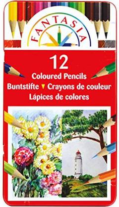 Fantasia Colored Pencil Tin Set Pencil