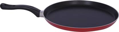 NIRALI Cherry Nonstick Tawa Mark -4 Size: 31CM, Thickness : 0.26CM, Red Tawa 31 cm diameter