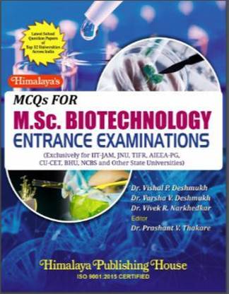 MCQs For M.Sc. Biotechnology Entrance Examinations