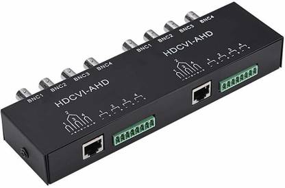 LipiWorld 8 Channel HDCVI AHD HDTVI CVBS UTP Video Balun Passive hdcvi transceiver Media Streaming Device