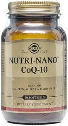 Solgar Nutri-Nano CoQ-10, 50 Softgels