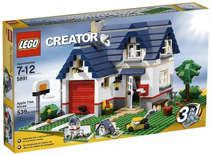 LEGO Creator Apple Tree House (5891) - 539 Piece Set [Cat_6498]