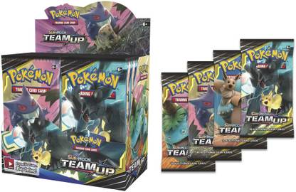 CrazyBuy Pokemon Sun & Moon Team Up Booster Cards ( 36 Pack )