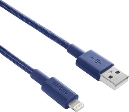 Ausmo Lightning Cable 2.4 A 1.2 m 4FT iOS XTRA CORE Cable - Zimi Braided, Fast Charge Cable