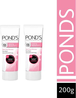 POND's White Beauty Spot-less Fairness Face wash 2 Pc. Face Wash