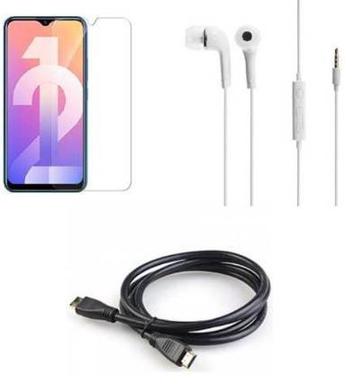 Mudshi Screen Protector Accessory Combo for Vivo V12 Pro