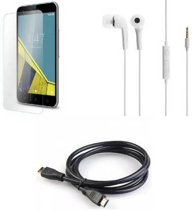 PHONICZ RETAILS Screen Protector Accessory Combo for Vodafone Smart First 6