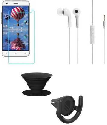 PHONICZ RETAILS Screen Protector Accessory Combo for iVoomi Me