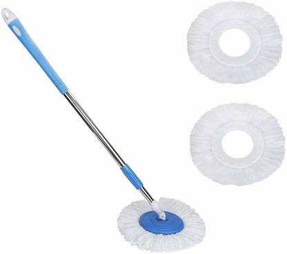 MIDRIB MIDRIB MOP STICK/ MOP ROD/360 DEGREE MOP ROD/ MOP STICK SET WITH 2 REFILL Mop Head and Rod