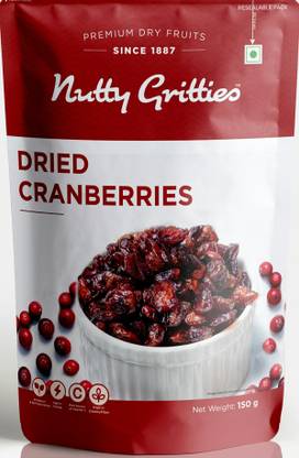 Nutty Gritties Dried US Cranberries 200g Cranberries