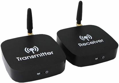 microware Wireless HDMI Transmitter and Receiver, 5G Wireless HDMI Extender for Streaming HD 1080p Video & Digital Audio from A/V Receiver, Cable/Satellite Box, Blu-ray, PC to TV/Projector Media Streaming Device