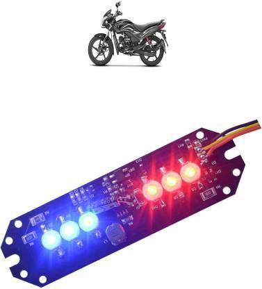 CADEAU COLORFUL BIKE STROBE TAIL LIGHT Brake Light Motorbike LED (12 V, 3 W)