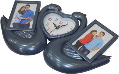 WIZME Analog 15 cm X 19 cm Wall Clock